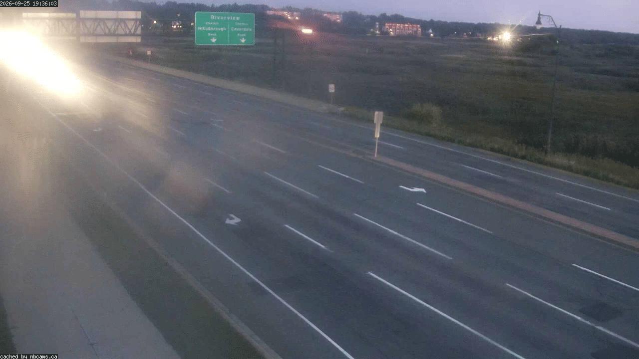 Web Cam image of Moncton (Gunningsville Bridge)