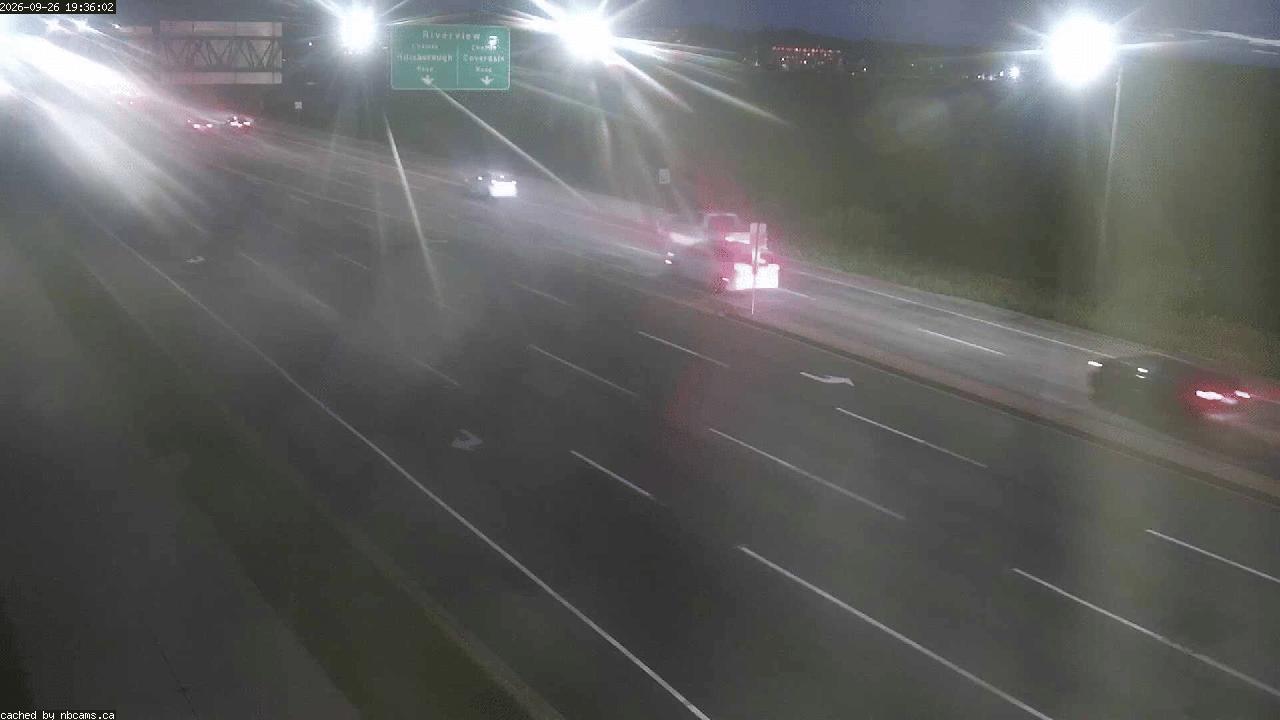 Web Cam image of Moncton (Gunningsville Bridge)