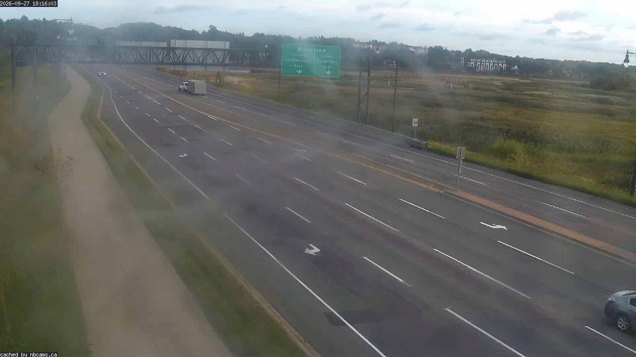 Web Cam image of Moncton (Gunningsville Bridge)