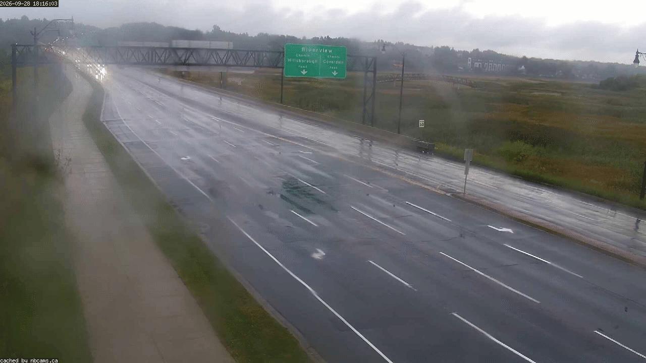 Web Cam image of Moncton (Gunningsville Bridge)