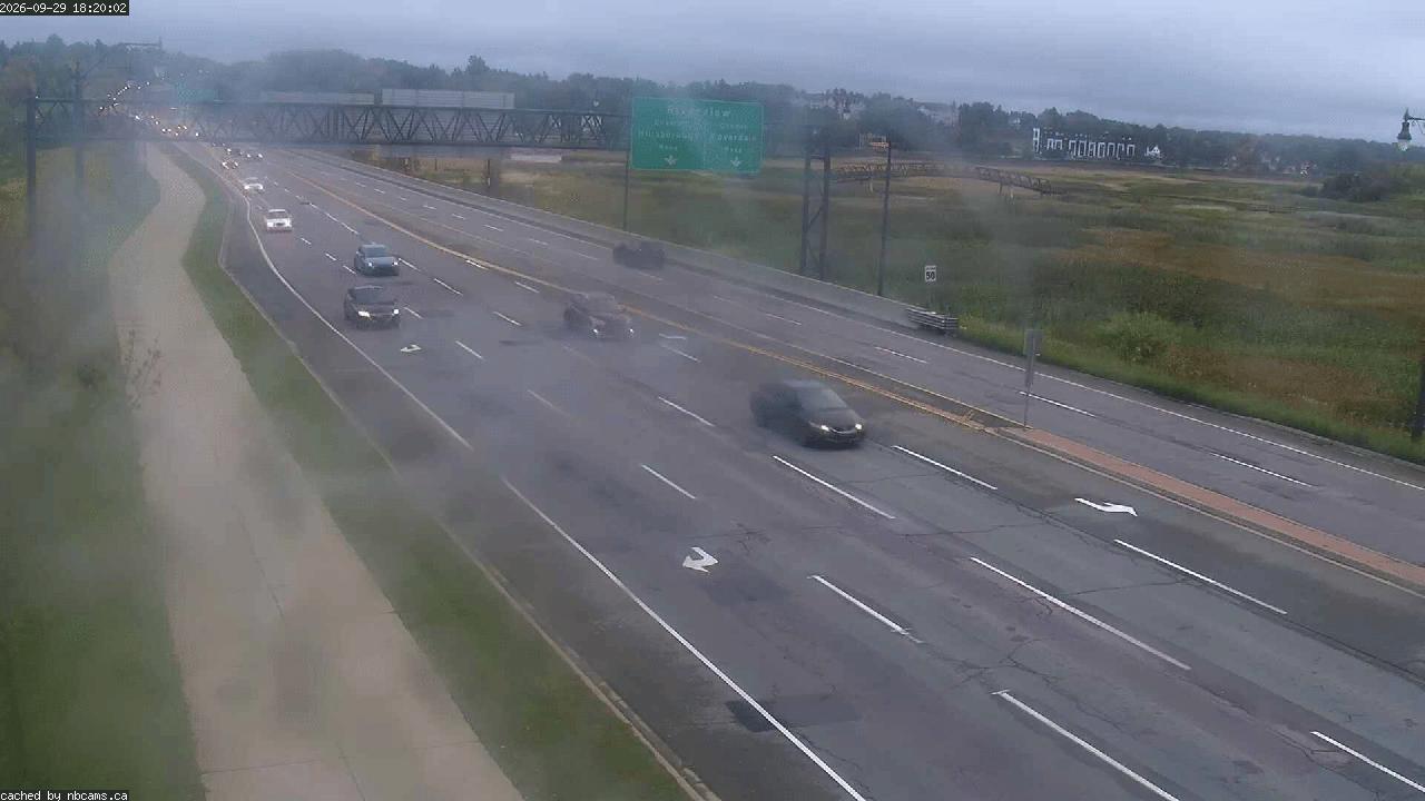 Web Cam image of Moncton (Gunningsville Bridge)