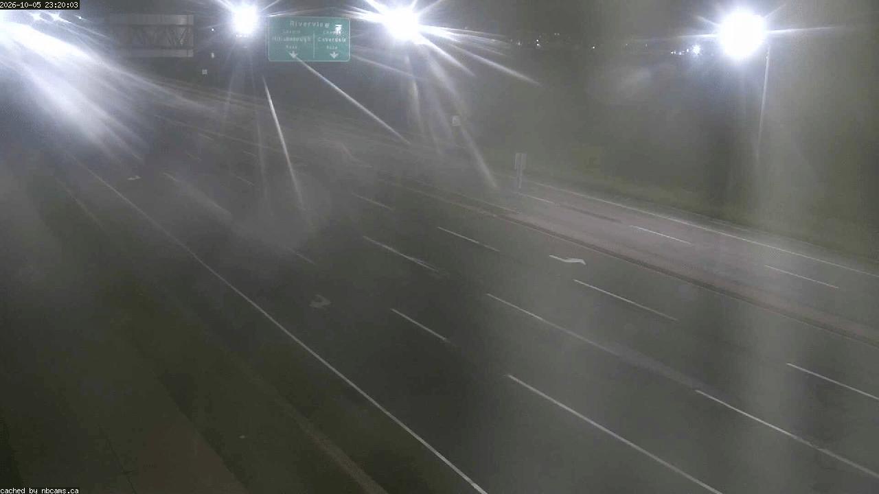 Web Cam image of Moncton (Gunningsville Bridge)