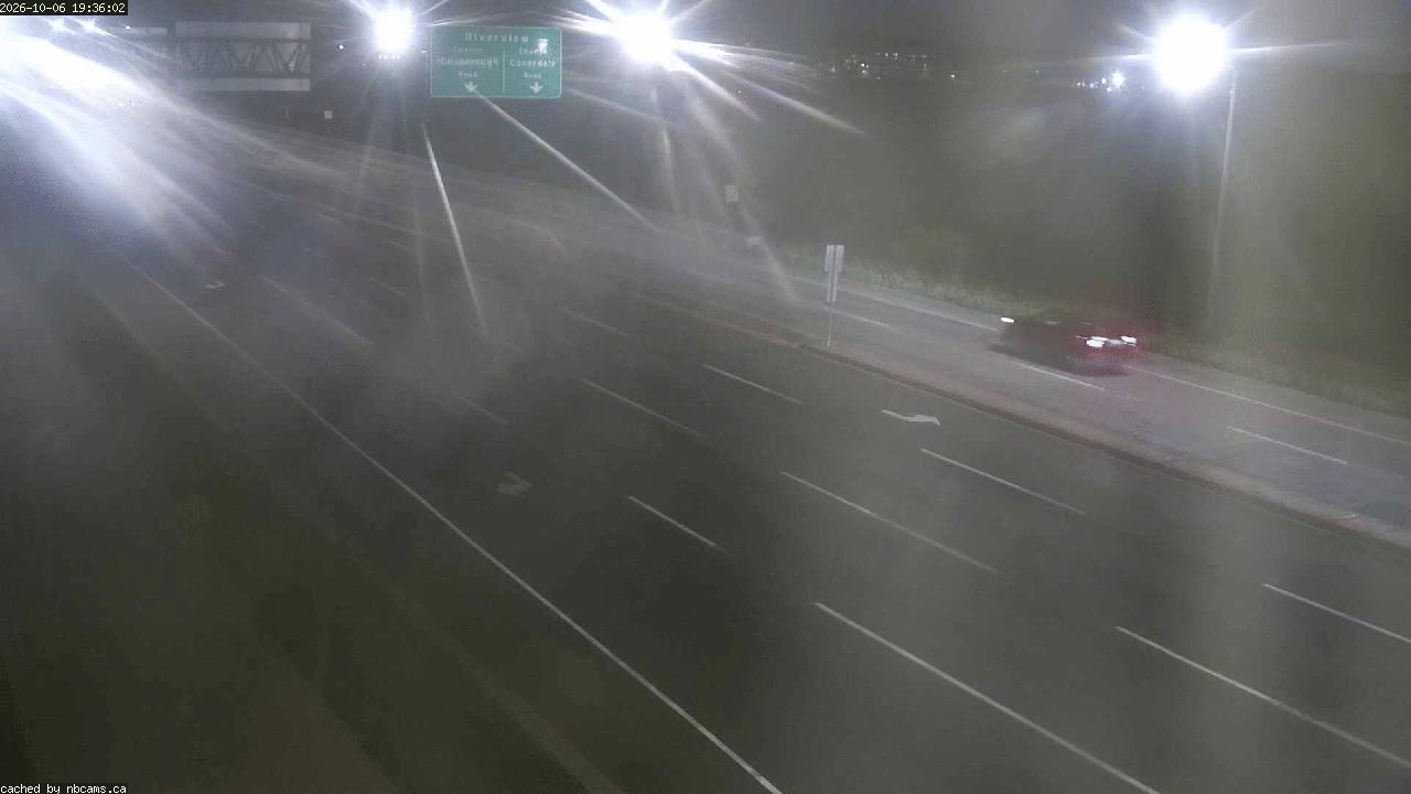 Web Cam image of Moncton (Gunningsville Bridge)