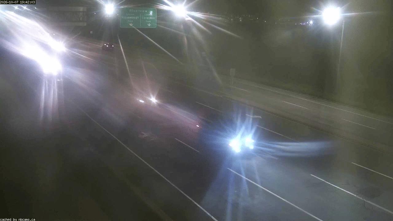 Web Cam image of Moncton (Gunningsville Bridge)