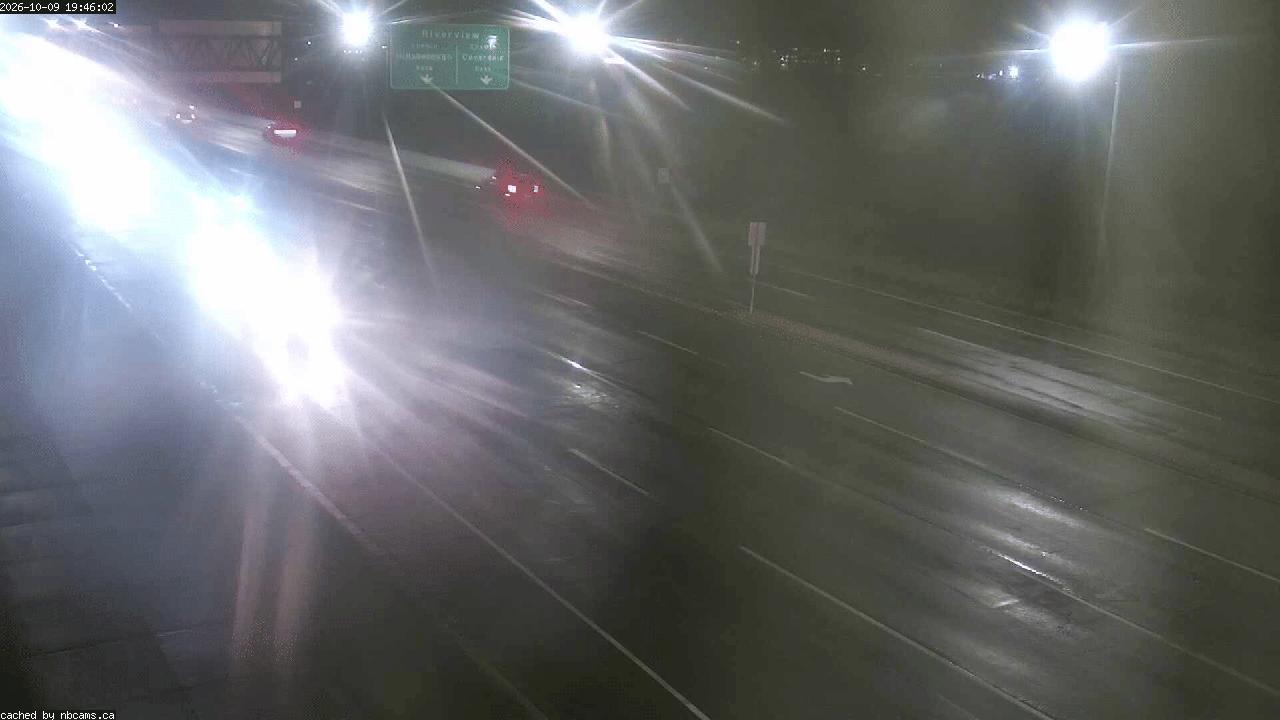 Web Cam image of Moncton (Gunningsville Bridge)