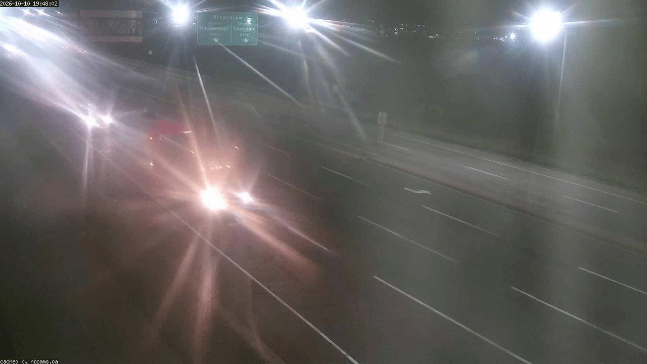 Web Cam image of Moncton (Gunningsville Bridge)