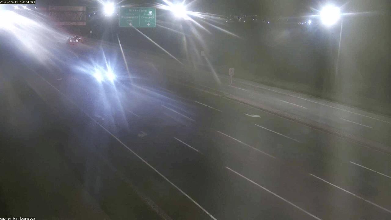 Web Cam image of Moncton (Gunningsville Bridge)