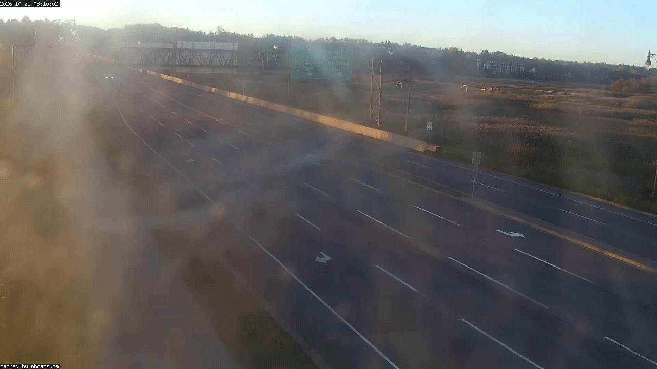 Web Cam image of Moncton (Gunningsville Bridge)