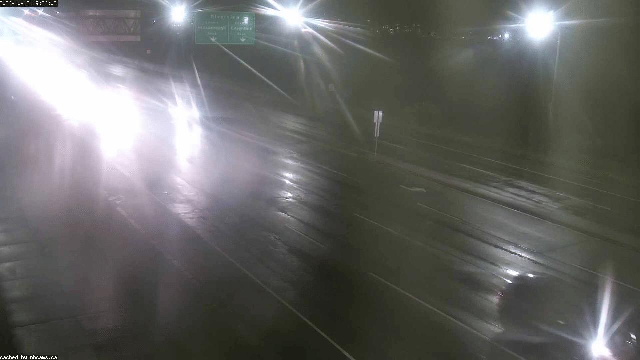 Web Cam image of Moncton (Gunningsville Bridge)