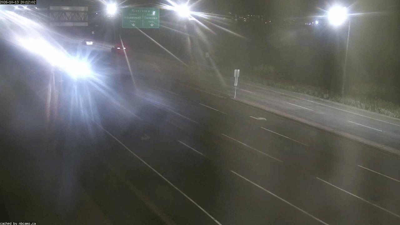 Web Cam image of Moncton (Gunningsville Bridge)
