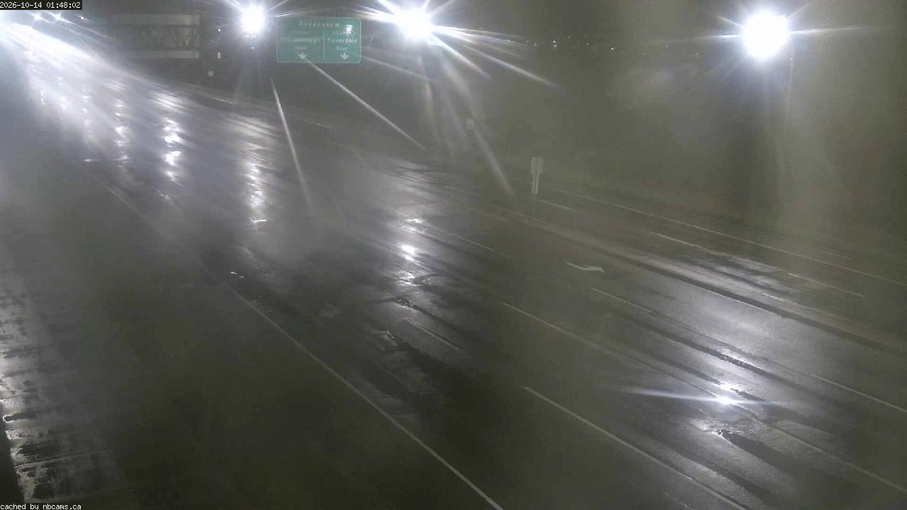 Web Cam image of Moncton (Gunningsville Bridge)