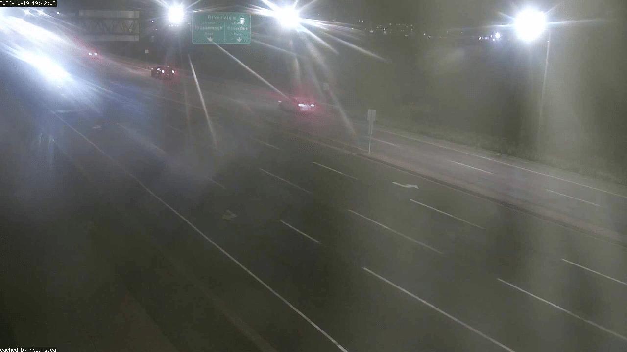 Web Cam image of Moncton (Gunningsville Bridge)