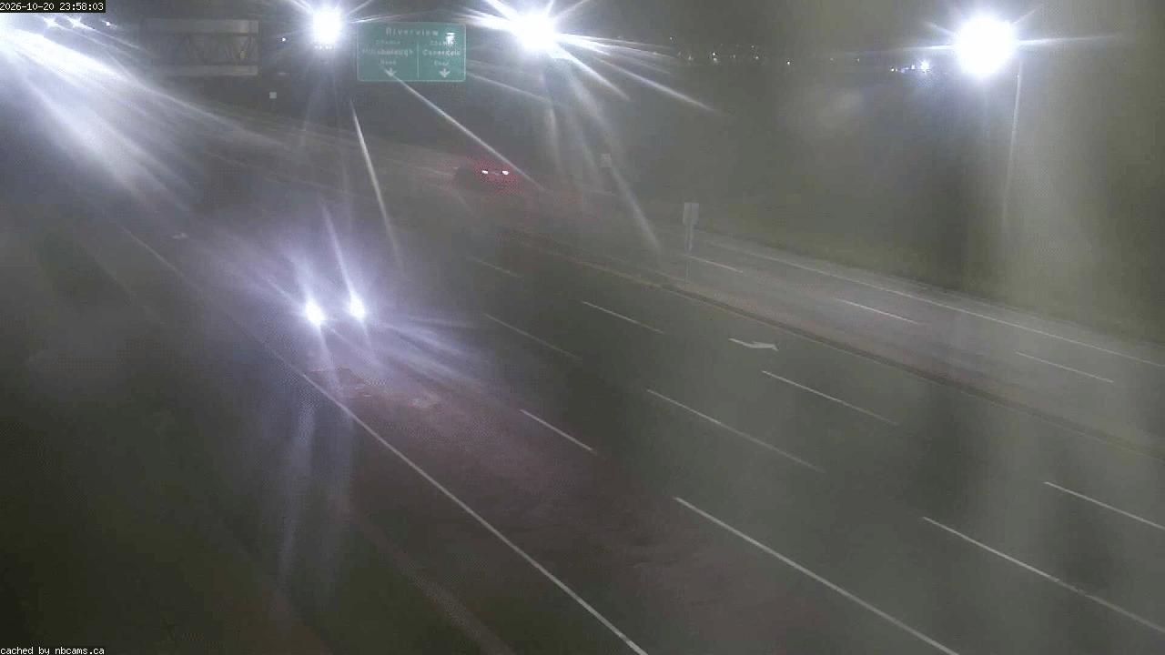 Web Cam image of Moncton (Gunningsville Bridge)