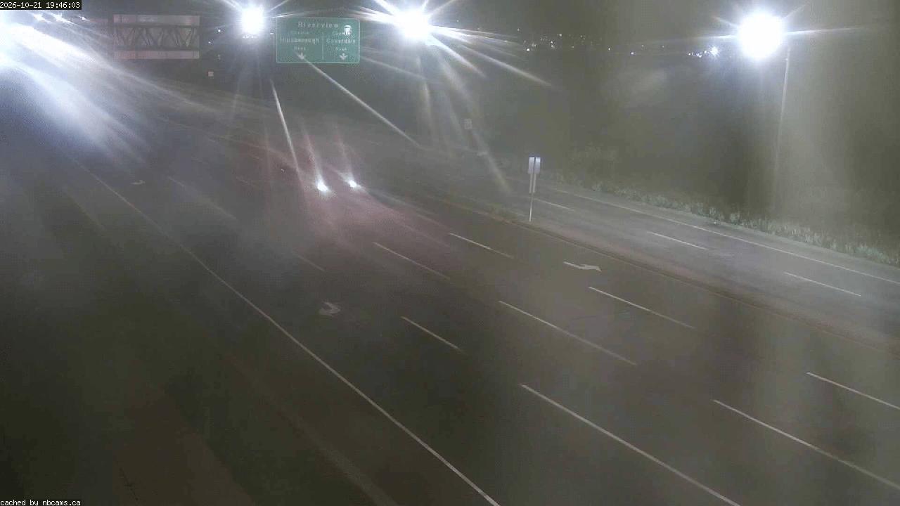 Web Cam image of Moncton (Gunningsville Bridge)