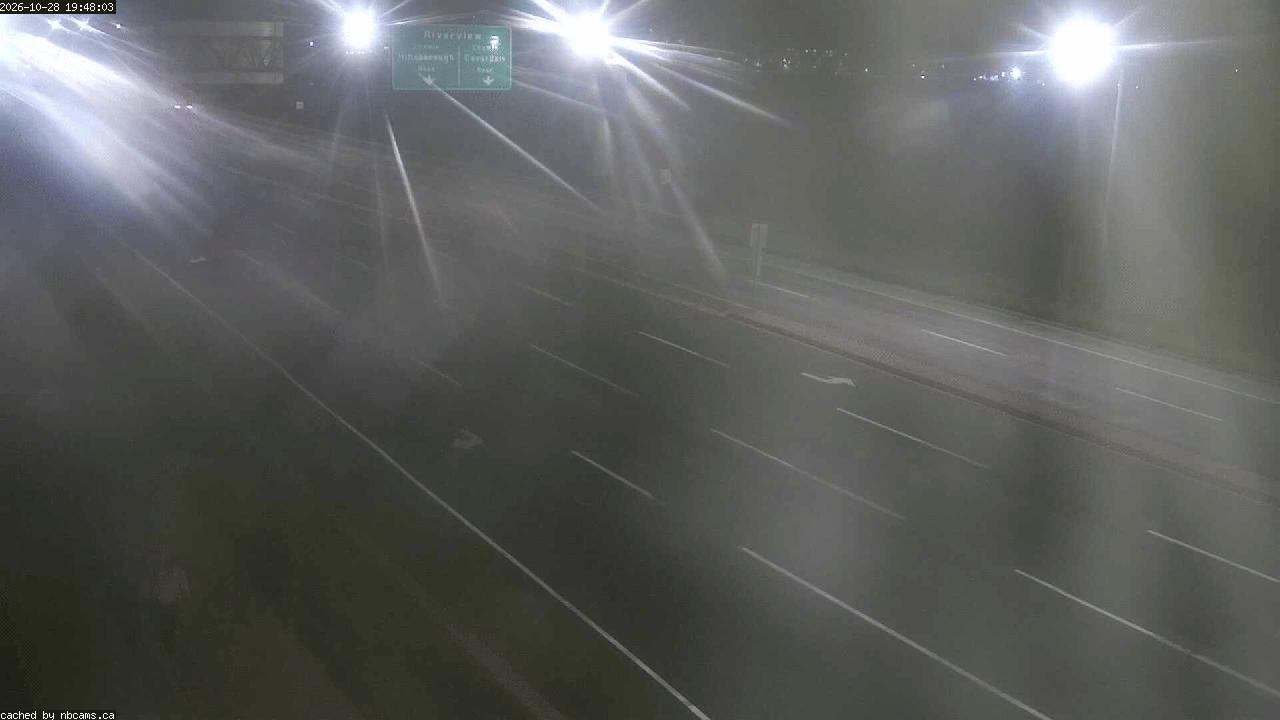 Web Cam image of Moncton (Gunningsville Bridge)
