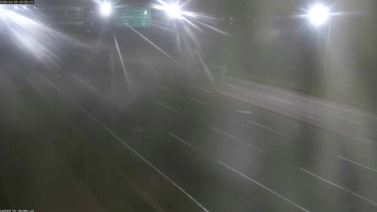 Web Cam image of Moncton (Gunningsville Bridge)