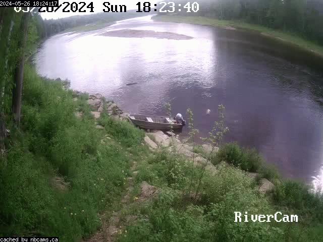 Web Cam image of Boiestown (Miramichi River)