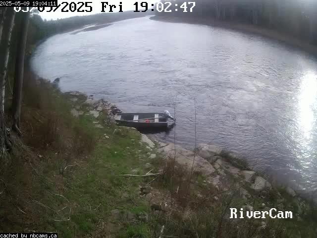 Web Cam image of Boiestown (Miramichi River)