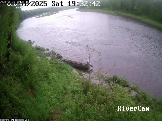 Web Cam image of Boiestown (Miramichi River)