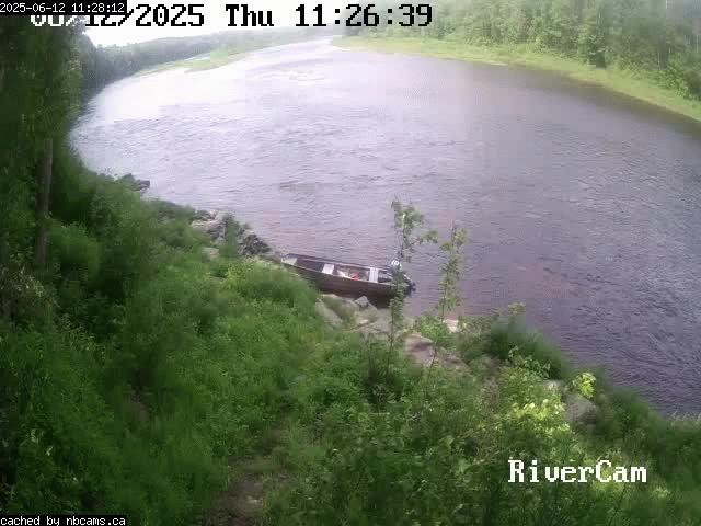 Web Cam image of Boiestown (Miramichi River)