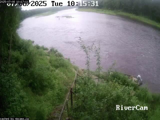 Web Cam image of Boiestown (Miramichi River)