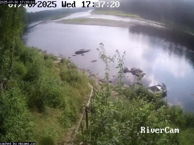 Web Cam image of Boiestown (Miramichi River)
