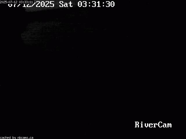 Web Cam image of Boiestown (Miramichi River)