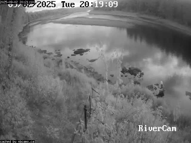 Web Cam image of Boiestown (Miramichi River)
