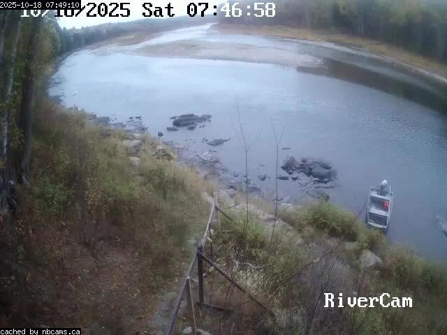 Web Cam image of Boiestown (Miramichi River)