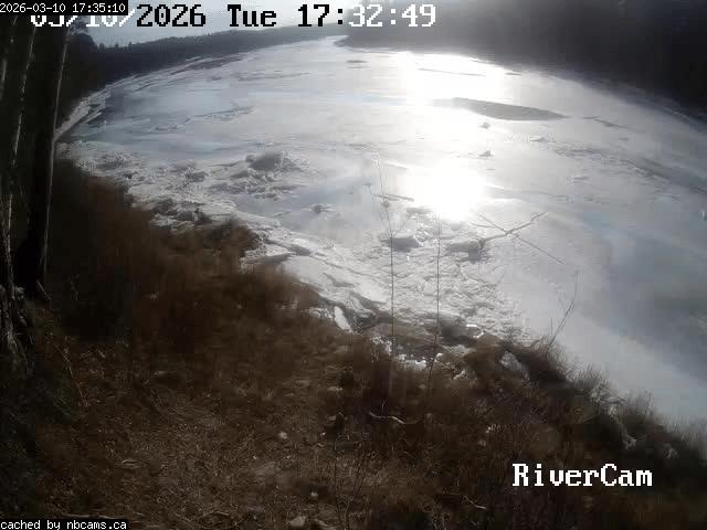 Web Cam image of Boiestown (Miramichi River)