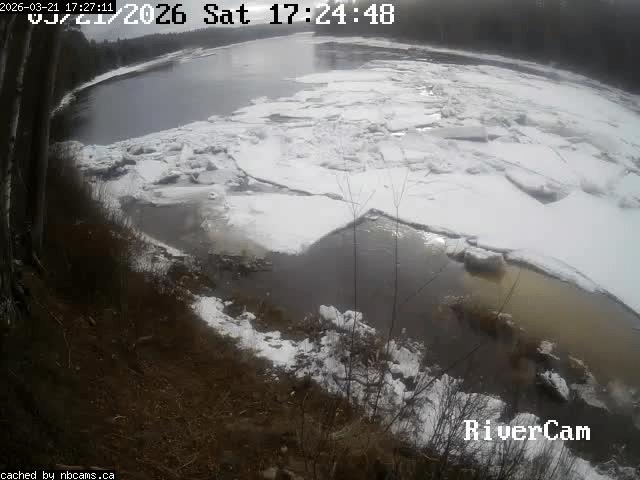 Web Cam image of Boiestown (Miramichi River)