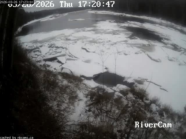 Web Cam image of Boiestown (Miramichi River)