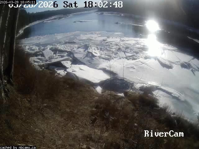Web Cam image of Boiestown (Miramichi River)