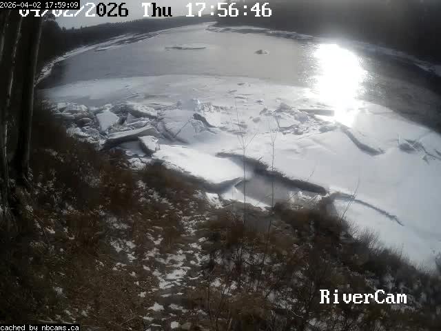 Web Cam image of Boiestown (Miramichi River)