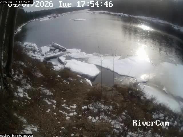 Web Cam image of Boiestown (Miramichi River)