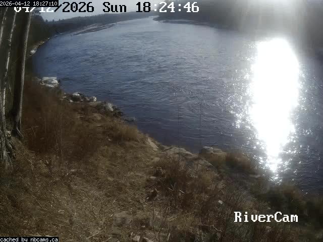 Web Cam image of Boiestown (Miramichi River)