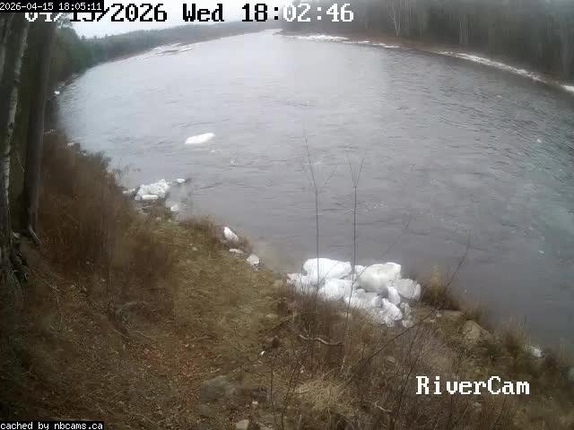 Web Cam image of Boiestown (Miramichi River)