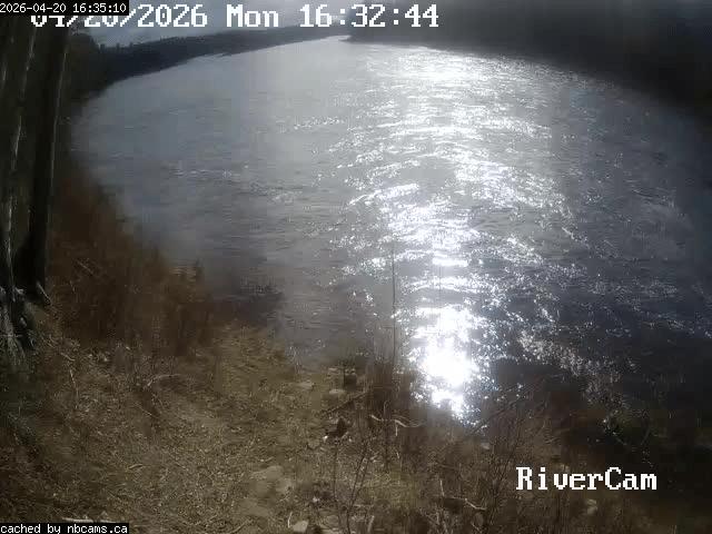 Web Cam image of Boiestown (Miramichi River)