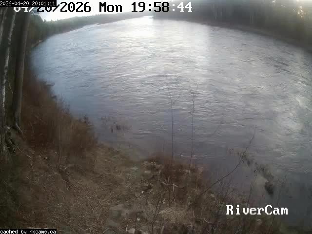 Web Cam image of Boiestown (Miramichi River)