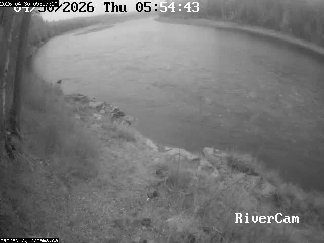 Web Cam image of Boiestown (Miramichi River)