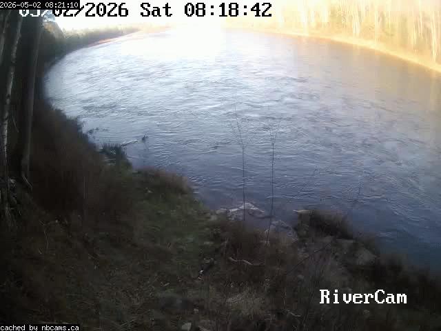 Web Cam image of Boiestown (Miramichi River)