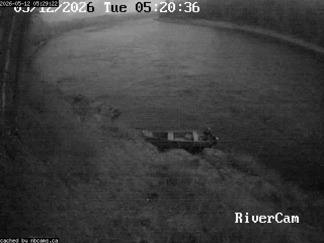 Web Cam image of Boiestown (Miramichi River)