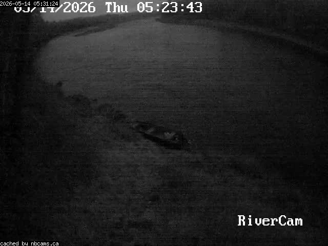 Web Cam image of Boiestown (Miramichi River)