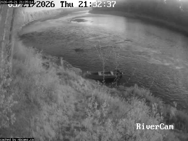 Web Cam image of Boiestown (Miramichi River)