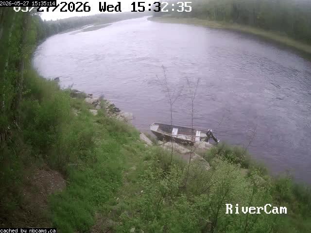 Web Cam image of Boiestown (Miramichi River)