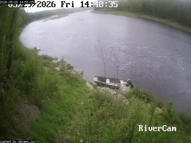 Web Cam image of Boiestown (Miramichi River)