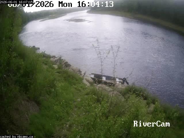 Web Cam image of Boiestown (Miramichi River)
