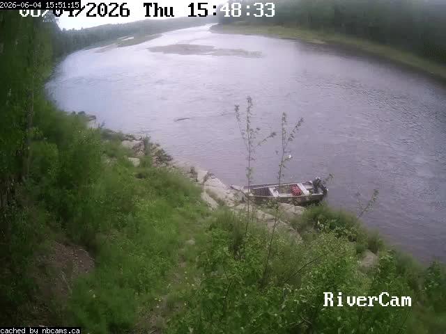 Web Cam image of Boiestown (Miramichi River)