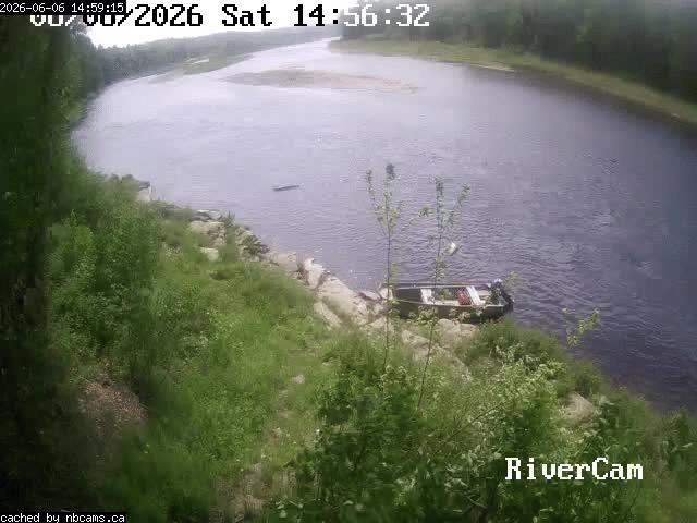 Web Cam image of Boiestown (Miramichi River)