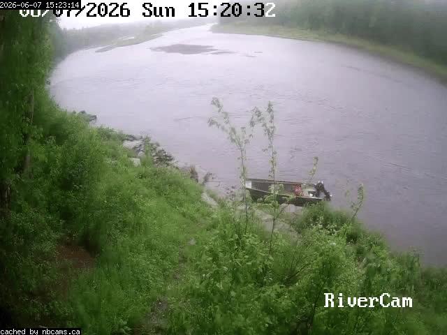 Web Cam image of Boiestown (Miramichi River)